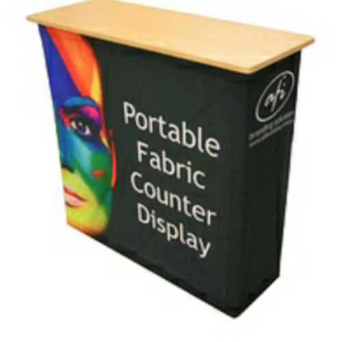 Aluminum Structure Foldable Promotion Counter