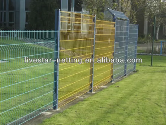 metal curved fence panels factory