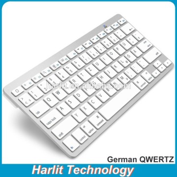 Whole Sale Wireless Laptop Keyboard Ultra Slim Wireless 2.4G Keyboard German QWERTZ Laptop Desktop USB 2.4G Wireless Keyboard