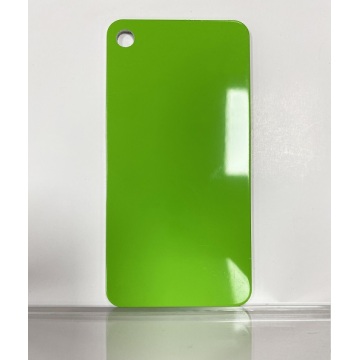 Глянцевая пружинная зеленая листовая алюминиевая пластина 1,6 мм