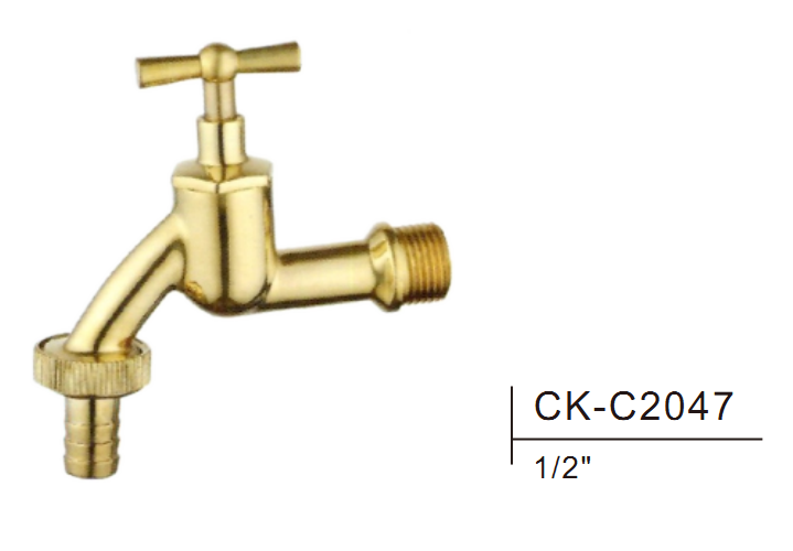 Brass stop style bibcock CK-C2047 1/2