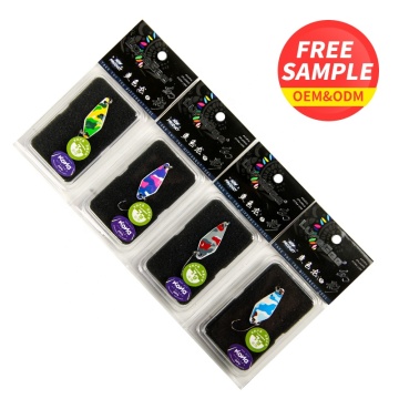 3.5g 30mm metal jig spoon mini trout fishing reuure - جودة عالية