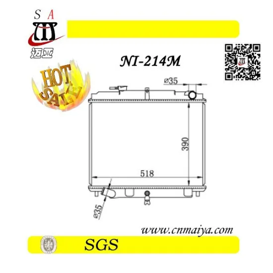 21410-6T001 autoparts for water tank radiator