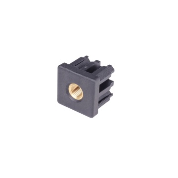 Factory Direct Conveyor Components: Reinforced Polyamide Square Tube Threaded Bushings