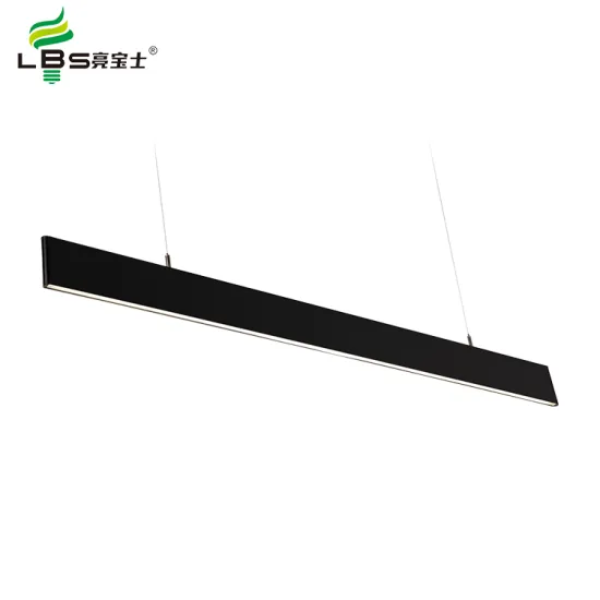 Hot Selling 24W LED Linear Chandelier Lamp for Modern Office Decor