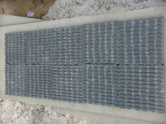 micro hole olive volcanic gray stone