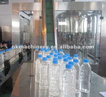 PE bottle water filler machine