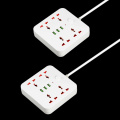 Smart USB Power Strip Socket EU Plug Adapter 4 Outlet 3 Port USB Charger Power Outlet 2M Powextension Socket For Network filter