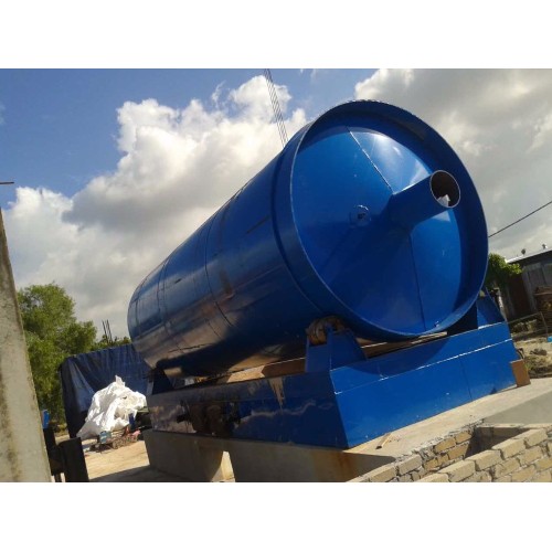 used tire to oil pyrolysis machine