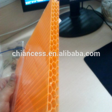 PC Honeycomb sheet with UV Protection