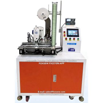 Ribbon de bouffée en poudre automatique Unité de la machine à coudre