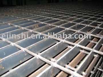 Black steel grating