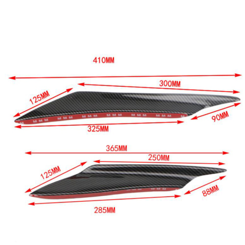 Carrosserie modificatie bumper wind mes spoiler