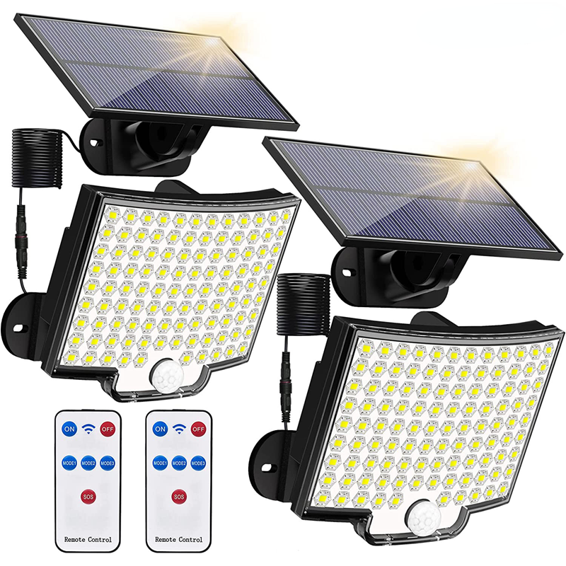 Sensore di movimento all'aperto 106led Light Solar Outdoor