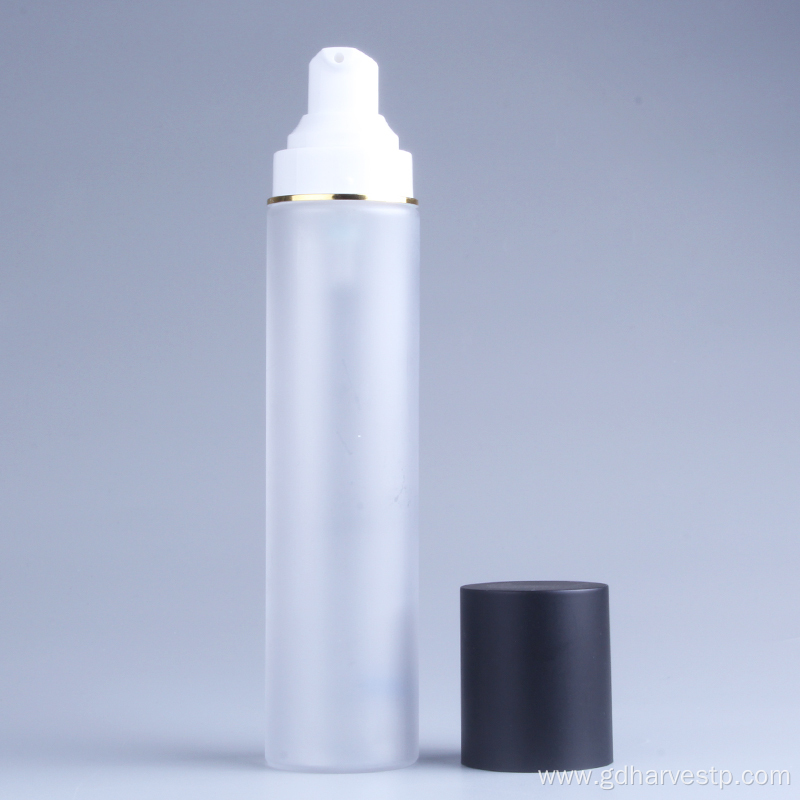 Cosmetic Plastic Matte Transparent Dispenser Pump Lotion