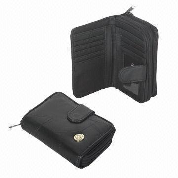 Wallets, made of leather