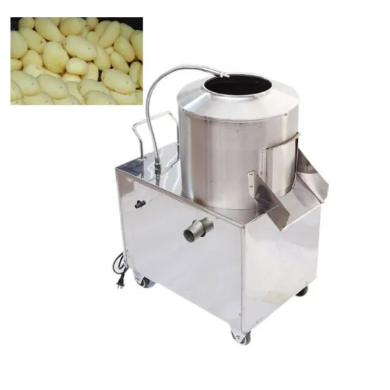 Automated Sweet Potato Peeling Machine for Restaurant Use
