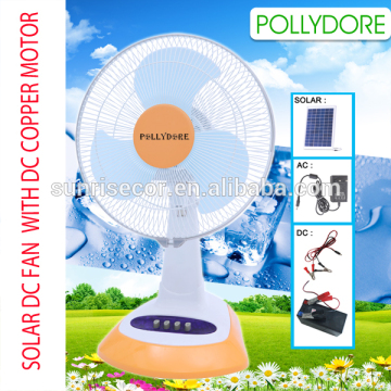 DC 12V SOLAR TABLE FAN