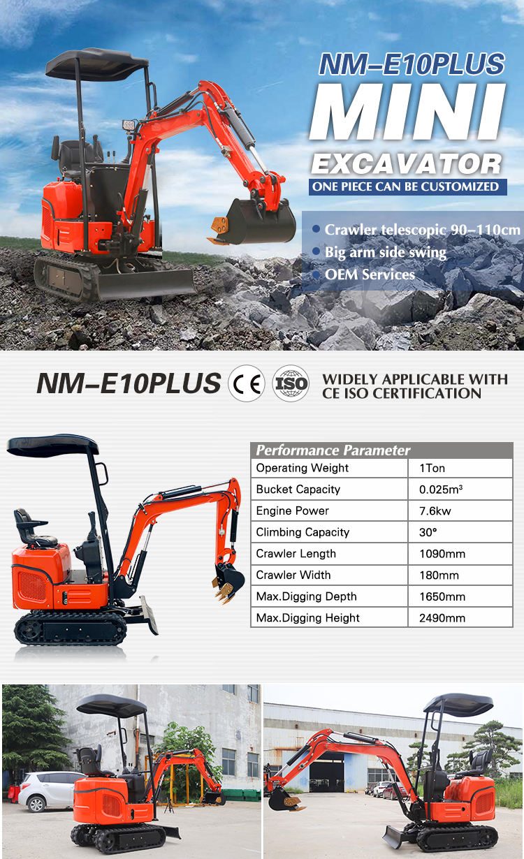 Nm E10plus Mini Excavator