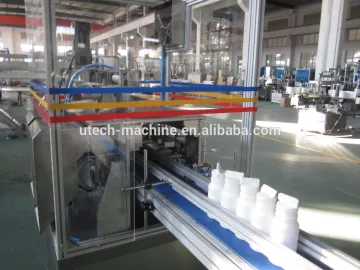 Fully automatic bottle mouth cutting machine