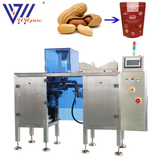 Automatic Snack Packing Machine for Popcorn, Chips, and Coffee Beans