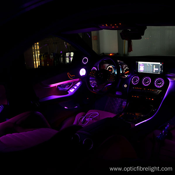 Fiber Optic Side Glow Cable Lights For Car