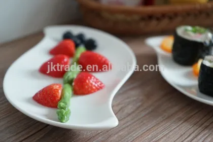 Hotel western-style food tableware creative porcelain dessert plate