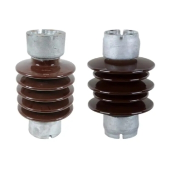 High-voltage column insulators with electrical isolation