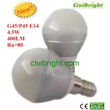 E14 LED Bulb Light 4W P45&G45 for sale