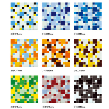 Colorful Mosaic Wall Tile Design