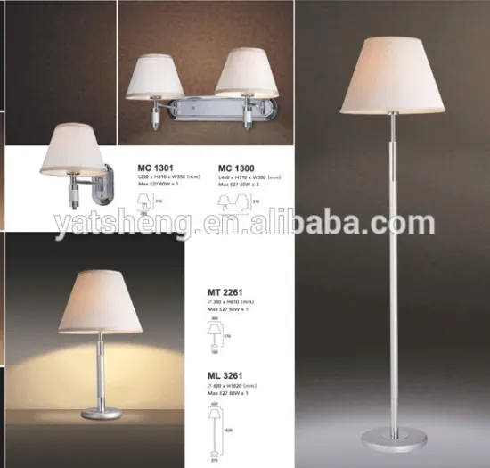 Best price CUL ETL certification brushed nickel power outlet hotel wall lamp for USA Canada