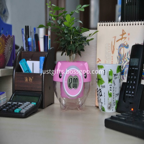 Promotional Plastic Electronic Multifunction Clock