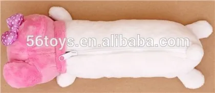 custom pencil case nici plush toys pencil case,stuffed s s animals rabbits,rabbit plush pencil case