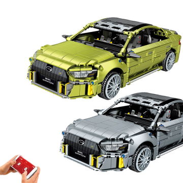 Sembo 705991: High-Tech Shadow Leopard A55 1:14 Scale Sports Car Model - Compatible with Small Particle Building Blocks Toy