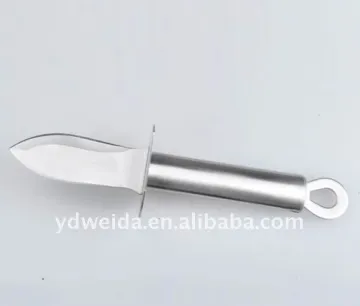 stainless steel oyster knife