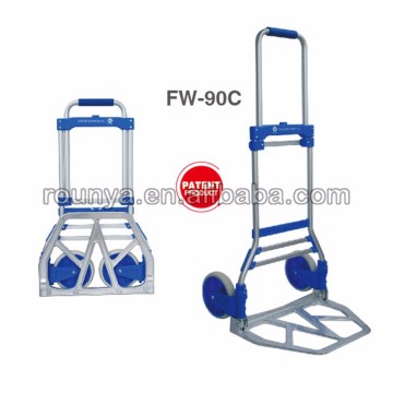 COMPACT FOLDING ALUMINIUM HAND TRUCK TROLLEY LUGGAGE CART FOLDABLE DOLLY PUSH
