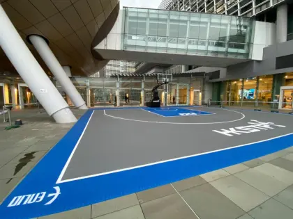outdoor plastic floor tile basketball interlocking floor