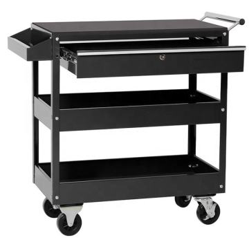Mobile Three-layer Parts Auto Repair Trolley