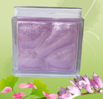 190X190X80mm clear / colored glass brick for decoration / wall
