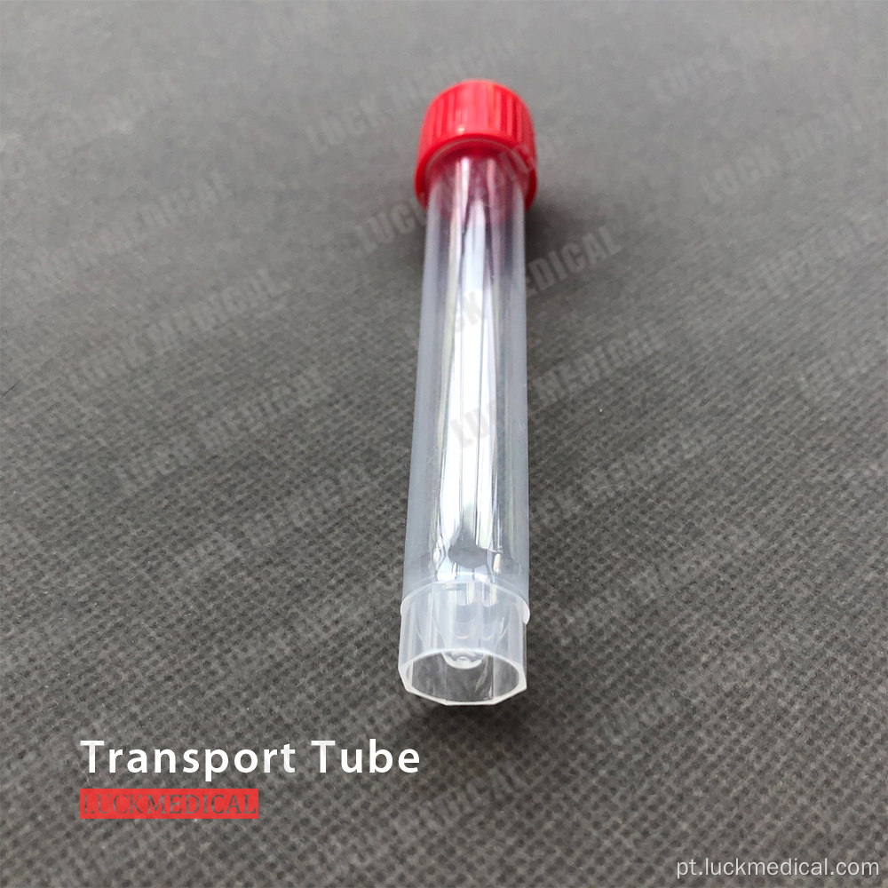 Contêiner de transporte viral 10 ml de tubo vazio FDA