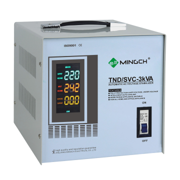 Automatic Voltage Regulator: 2KVA to 3KVA Electrical Stabilizer for 120V to 220V SVC Single Phase, 2000VA to 3000VA, 3000W Stabilizers AVR