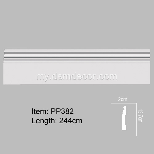 Polyurethane Wall Skirting Board ၊