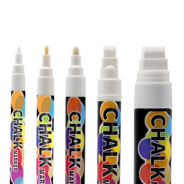 Penna di gesso liquido bianco premium in fibra all'ingrosso per tavole a LED