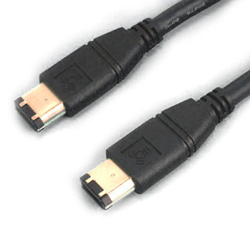 1394 6P M to M Cable, RoHS Compliant, High Quality, Easy to Use