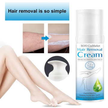 Hair removal cream legs use for sensitive skin