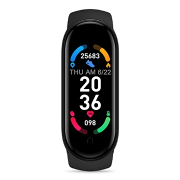 M6 Smart Bracelet Watch: Fitness Tracker with Heart Rate Monitor