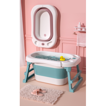 Large Deep Baby Collapsible Folding Bathtub