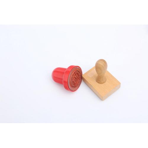 plastic or wooden stamp for election