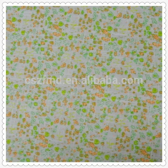 Beautiful Small Floral Pattern Printed Cotton Fabric