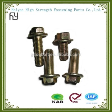 Top Level High Strength Full Thread Hex Flange Bolts din6921